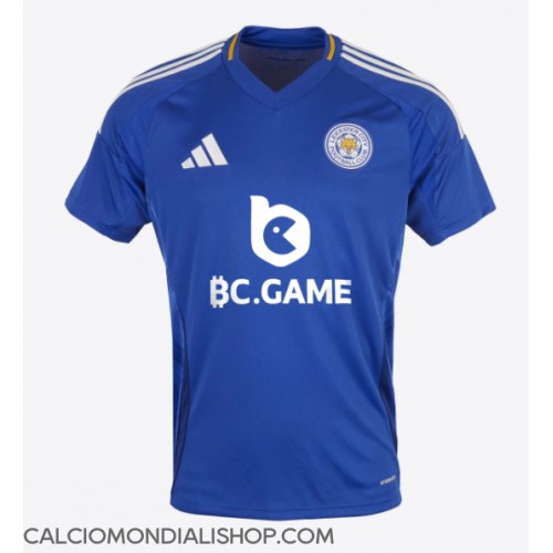 Maglie da calcio Leicester City Prima Maglia 2024-25 Manica Corta